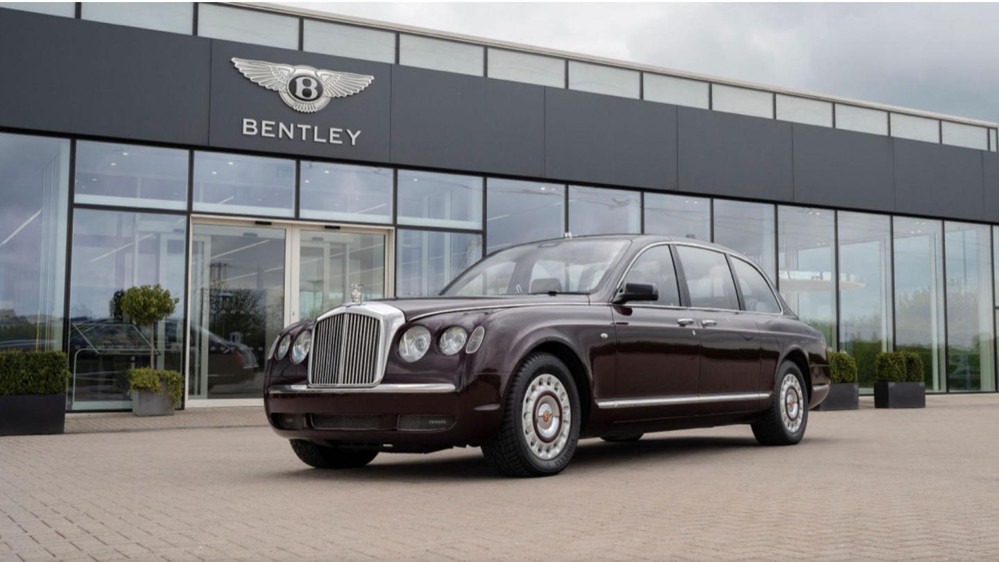 One of the Royal State Limousines originally crafted for her Majesty Queen Elizabeth