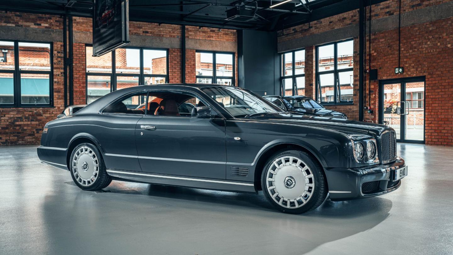 The Bentley Heritage Collection Bentley Brooklands in a Tungsten interior colour and 22" wheels