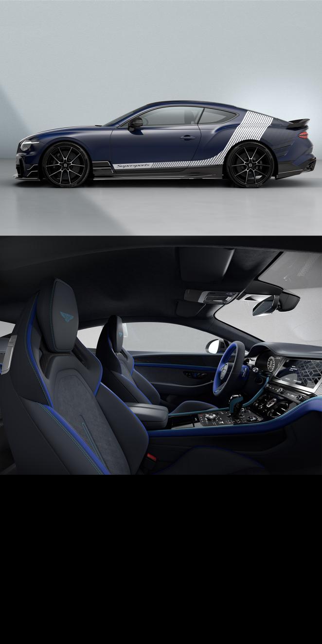 Side profile and front cross cabin of the Skies specification