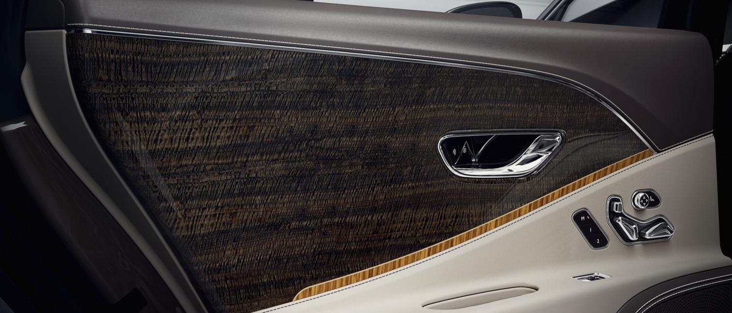 Detailed door insert from a Flying Spur Mullliner