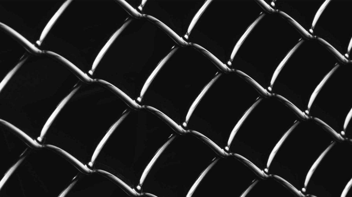 Close up view of Gloss black matrix grille featured in Bentley Blower.